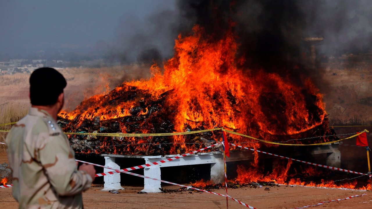 Pakistan’s Drug Burning Ceremonies: A Hazardous Celebration
