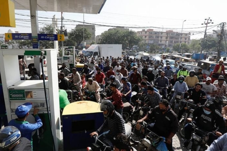 Petrol Strikes Holding Pakistan Hostage